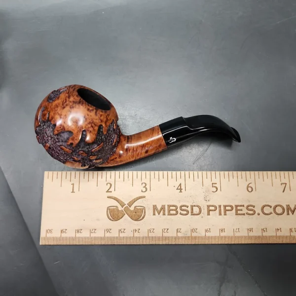 Design Berlin Handmade Bent Apple Estate Briar Pipe, German Estates - Image 9