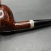 Jacobean Original by Les Wood Smooth Apple Estate Briar Pipe, Unsmoked - Image 9