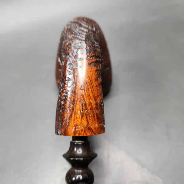 Erik Nording Handmade 4 Sandblasted Freehand Estate Briar Pipe, Unsmoked - Image 9