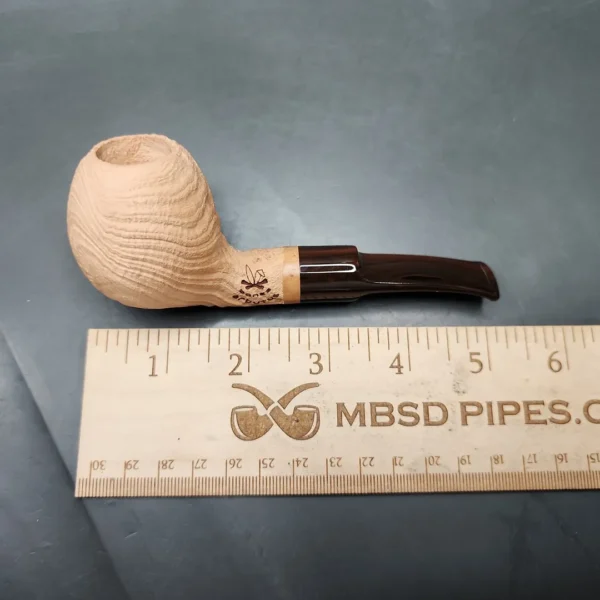 Morgan Bones Arbutus Apple Strawberry Briar Pipe, New - Image 9