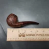 2018 Silver Gray Sandblasted Hawkbill Estate Briar Pipe, American Estates - Image 9