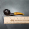 Rattray's Six Friends 6 Rusticated Bent Bulldog Estate Briar Pipe, Unsmoked, 9mm - Image 9