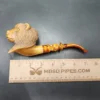 MBSD Meerschaum Masters by Kenan Bear Handmade Block Meerschaum Pipe, New - Image 9