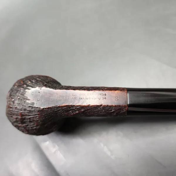 1954 Dunhill Shell Briar ODA 806 Patent Apple Estate Briar Pipe, English Estates - Image 9