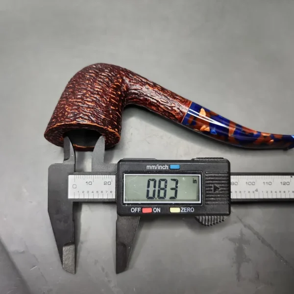 Savinelli Fantasia 920 KS Rusticated Dublin Estate Briar Pipe Unsmoked, 6mm - Image 9