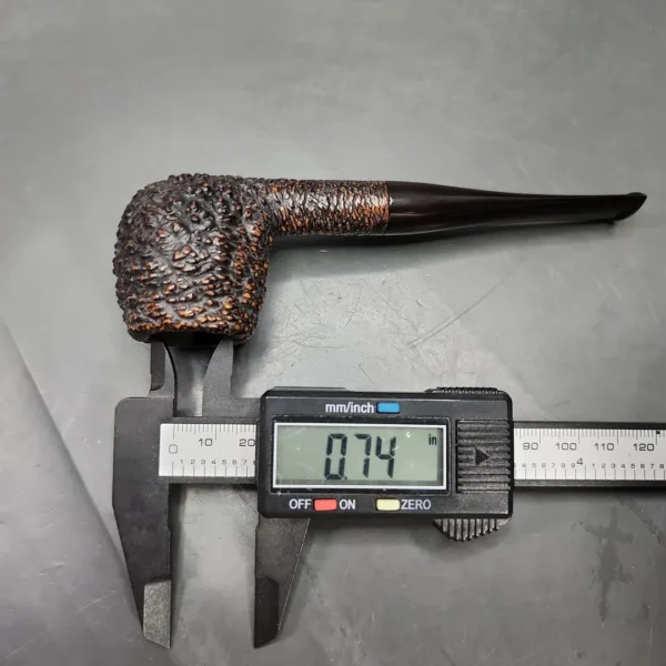 Savinelli Capri Root Briar 207 Rusticated Apple Estate Briar Pipe, Italian Estates - Image 9