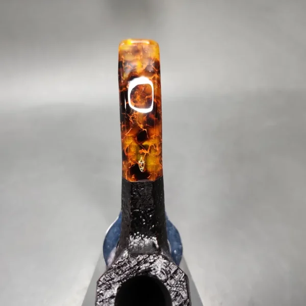 Savinelli Ottagono 111 Sandblasted Panel Briar Pipe, 6mm - Image 9