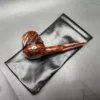Andrey Kharitonov Swirl Brandy Handmade Briar Pipe, New - Image 9