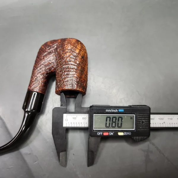 Pre-1970 Savinelli Punto Oro Gigantes 6004 Oom Paul Estate Briar Pipe, Italian Estates - Image 9
