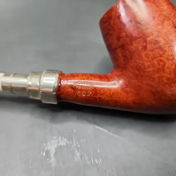 Butz Choquin A Metz Origine 102 Smooth Churchwarden Estate Briar Pipe, French Estates - Image 9