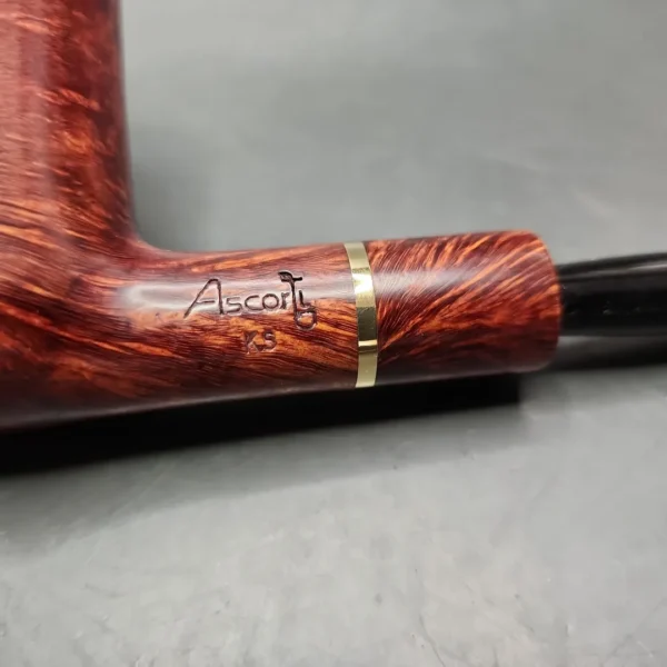 Ascorti KS Smooth Stack Billiard Estate Briar Pipe, Italian Estates - Image 9