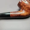 Sasieni 4 Dot Walnut Smooth Bent Billiard Estate Briar Pipe, Unsmoked - Image 10