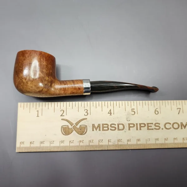 Savinelli Polo 122 Smooth Pot Estate Briar Pipe, Italian Estates - Image 10