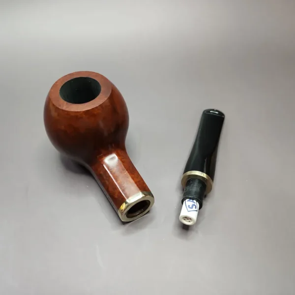 Vauen 3212 Smooth Apple w/ Hex Shank Estate Briar Pipe, Unsmoked, 9mm - Image 10