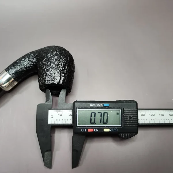 Peterson Pipe of the Year 2023, Sandblasted X160, P-Lip, Unsmoked (345/1100) - Image 10