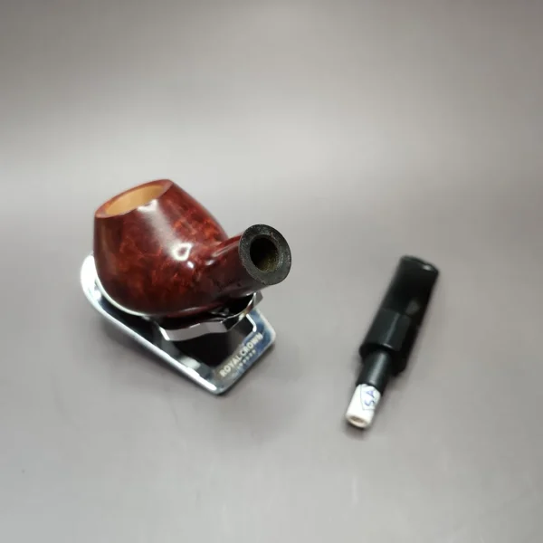 Rattrays Marlin 4 Smooth Brandy Estate Briar Pipe, Unsmoked, 9mm - Image 10