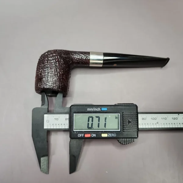 Ashton Pebble Grain (1990s) Billiard Estate Briar Pipe, English Estates - Image 10