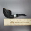 Mastro de Paja 0B Gigante Rusticated Dublin Estate Briar Pipe, Italian Estates - Image 10