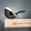 HS Studio Rusticated Calabash Estate Briar Pipe, Unsmoked - Image 10