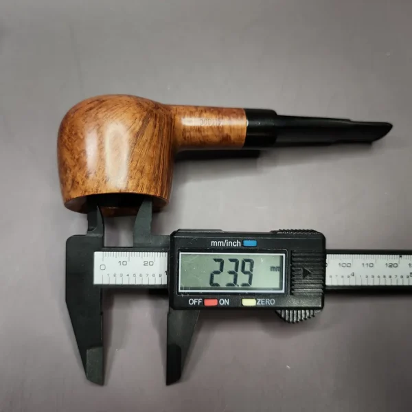 Charatan's Make Belvedere 4148DC Smooth Pot Estate Briar Pipe, English Estates - Image 10