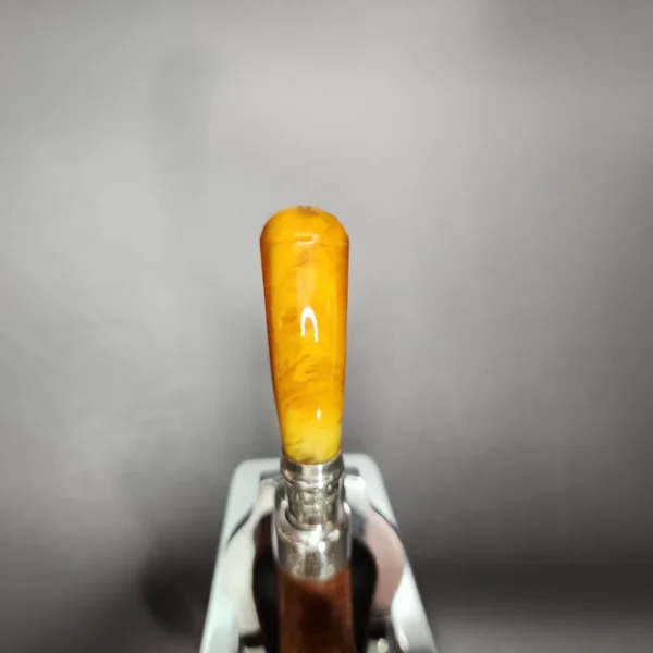 Peterson Amber Spigot D16 Smooth Dublin Estate Briar Pipe, Unsmoked - Image 10