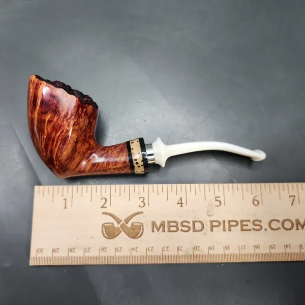 Nording Extra Grade 1 Smooth Freehand Estate Briar Pipe, Danish Estates - Image 10