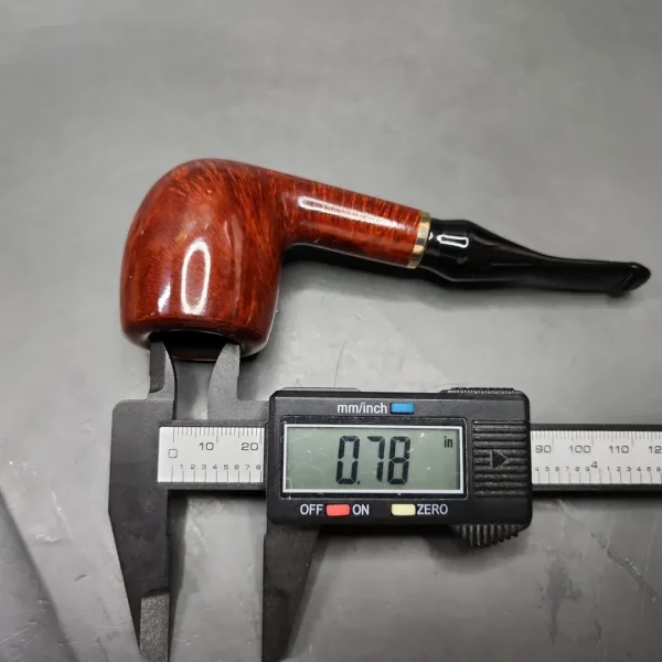 Vauen 6868 Smooth Billiard Estate Briar Pipe, Unsmoked, 9mm - Image 10