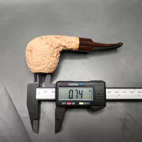 Morgan Bones Arbutus Apple Strawberry Briar Pipe, New - Image 10