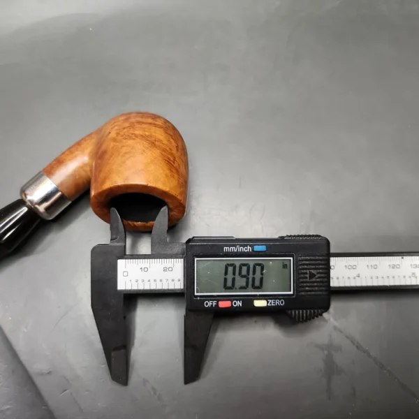 Savinelli Dry System 2622 Smooth Bent Pot Estate Briar Pipe, Italian Estates - Image 10