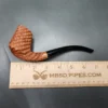 HS Studio Rusticated Volcano Estate Briar Pipe, Unsmoked - Image 10