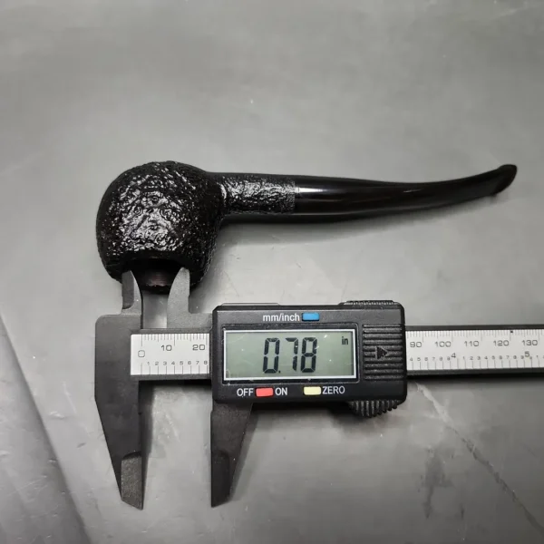 Sasieni 4 Dot Ruff Root Dark Prince Estate Briar Pipe, Unsmoked - Image 10