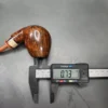 Andrey Kharitonov Smooth Egg w/ Mammoth Handmade Briar Pipe, New - Image 10