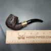 Commodore 5512 Rusticated Bent Brandy Estate Briar Pipe, Other Estates - Image 10