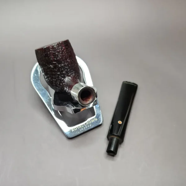 Ashton Pebble Grain (1990s) Billiard Estate Briar Pipe, English Estates - Image 11