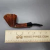 Kai Nielsen Flame Grain Panel Dublin Estate Briar Pipe, Danish Estates, 9mm - Image 10