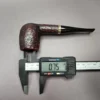 Stanwell RM 1991 Sandblasted Billiard Estate Briar Pipe, Danish Estates - Image 11