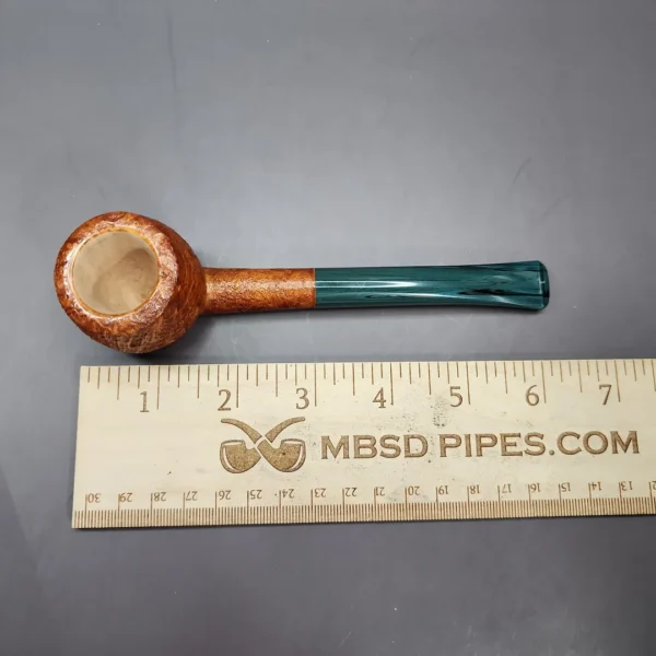 Jesse Jones 2022 Sandblasted Prince w/ Tamper Estate Briar Pipe, Unsmoked - Image 11