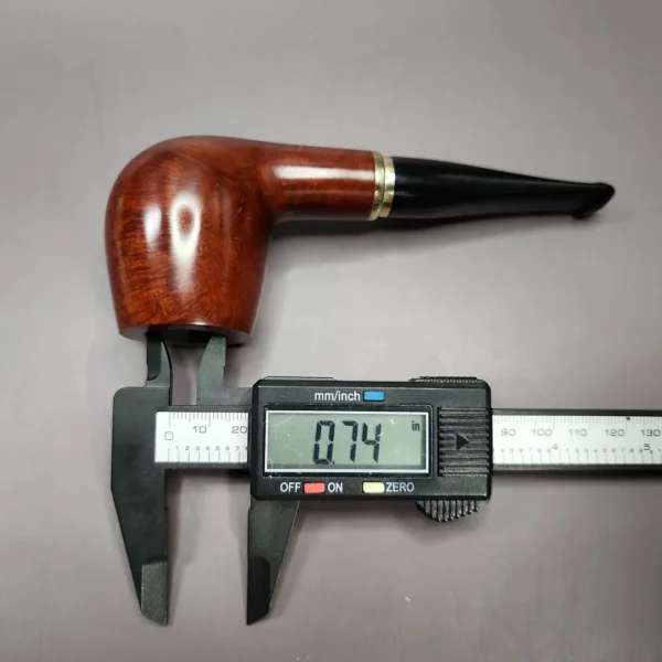 Vauen 3211 Smooth Brandy Estate Briar Pipe, Unsmoked, 9mm - Image 11