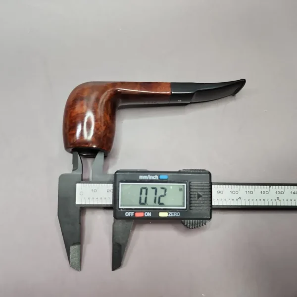 Digby 9648 (by GBD) Smooth Panel Shank Zulu Estate Briar Pipe, Unsmoked - Image 11