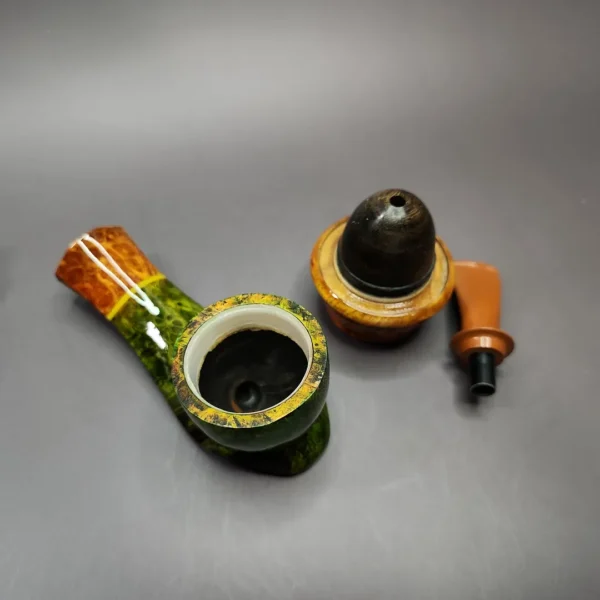 Mutcat Handmade Calabash Pipe, New - Image 11