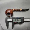 HS Studio Signature Bamboo Acorn Estate Briar Pipe, Unsmoked - Image 11