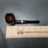 Jacobean Original by Les Wood Smooth Apple Estate Briar Pipe, Unsmoked - Image 11