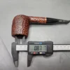 Savinelli Hercules 111 EX Rusticated Straight Billiard Briar Pipe, New - Image 11