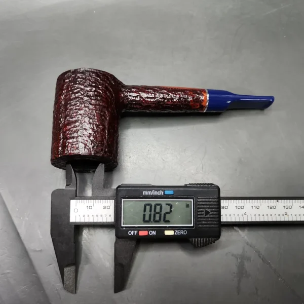 Savinelli Unica U36 Rusticated Poker Briar Pipe, 6mm, New - Image 11