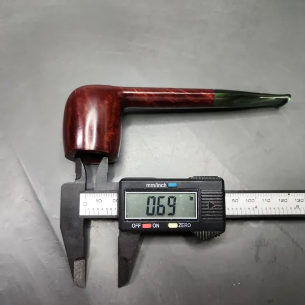 Savinelli Esploratore Alpino 806 Smooth Canadian Briar Pipe, New - Image 11
