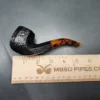 Savinelli Ottagono 111 Sandblasted Panel Briar Pipe, 6mm - Image 11