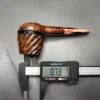 Andrey Kharitonov Swirl Brandy Handmade Briar Pipe, New - Image 11