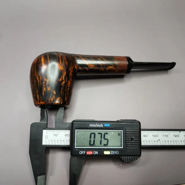 Sebastian Heck Danish Billiard w/ Cocobolo Handmade Briar Pipe, New - Image 11