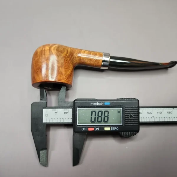 Savinelli Polo 122 Smooth Pot Estate Briar Pipe, Italian Estates - Image 11