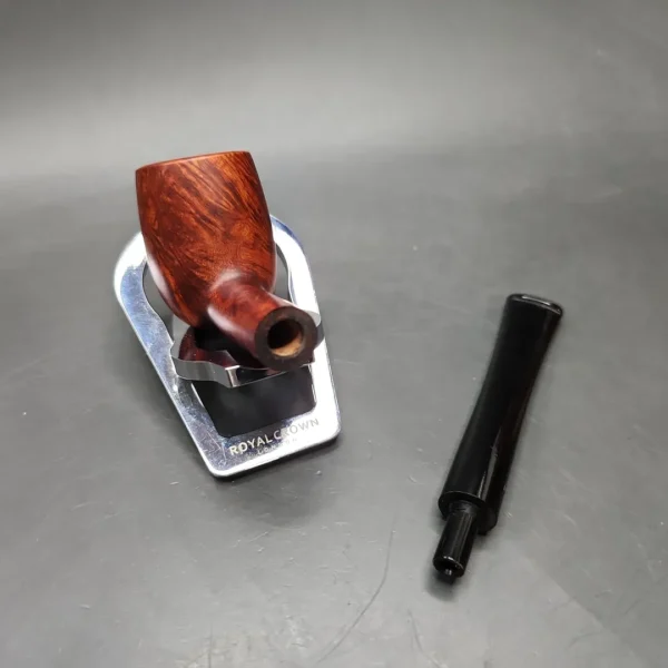 Stanwell Silke Brun Smooth Billiard Estate Briar Pipe, Unsmoked - Image 12